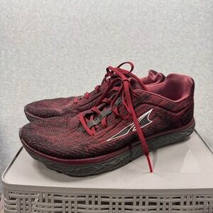Altra Sneakers Mens 10 US Red Black Escalante Running Shoes Zero Drop Road
